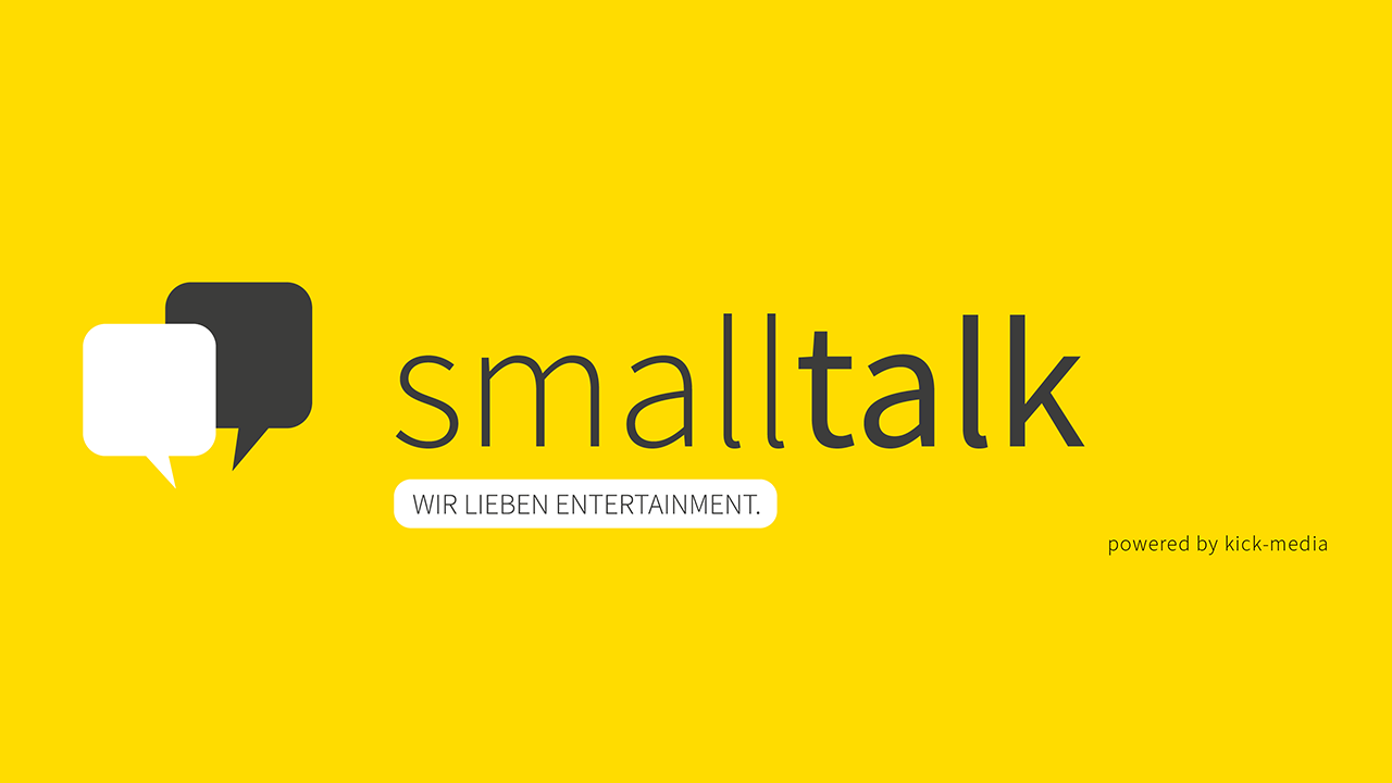 Logo von small talk von kick-media