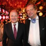Olaf Scholz und Jens Michow